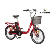 Veneco Spirit elektricni bicikl 20 36V 10.4Ah, V-brake - crveni