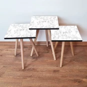 Hanah Home Set klub stocica 3Shp281, 3 komada, Plava