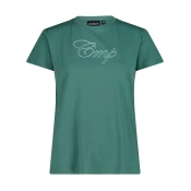 CMP WOMAN T-SHIRT, ženska majica, zelena 32D8066P
