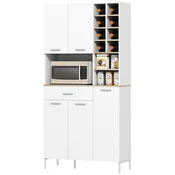 Homestar Kuhinjski omarica 90x35x183 cm Bela