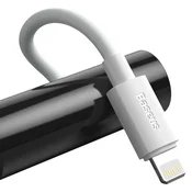 BASEUS USB Lightning Punjač / podatkovni kabel Bijela 1.5m TZCATLZJ-02