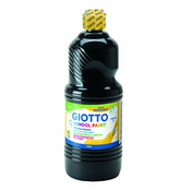 Barvice tempera 1l giotto VSE ZA ŠOLO - ČRNA