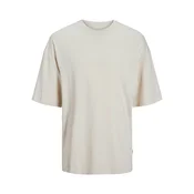 JACK & JONES Majica JJECharge kremna