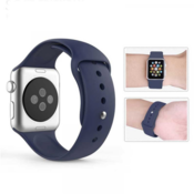 Apple Watch Silicone Strap blue/gray S/M 38/40/41mm