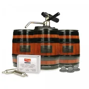 ich-zapfe Začetni komplet pivskih sodov Brewferm z Party Star Deluxe, 3x5L, CO2 zapiranje, (5000137345)