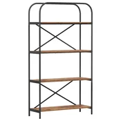 Vidaxl Knjižna polica Star les 80 x 30 x 146 cm Konstruiran les