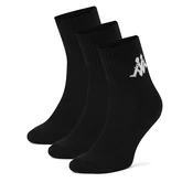 Kappa Kratke nogavice Z4444_AW24 (3-PACK) Črna
