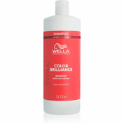 Wella Professional Invigo Color Brilliance 1000 ml balzam za grobe barvane lase za ženske