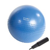 shumee YB03 NOVA 55CM MORNO MODRA GIMNASTIČNA MASAŽNA ŽOGA HMS