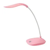 Rabalux Stona lampa Bedi, dimabilna na dodir, LED 2W, 4000K, 27cm, Roze