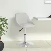 Vidaxl vidaXL Jedilni stol, bel, umetno usnje