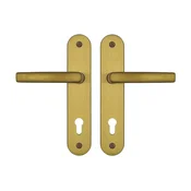 Ojačani fitingi MP STANDARD (F4 - Anodizirana bronasta), ročaj/gumb, Luknja za cilindrični vložek, MP F4 - bronasto eloksirano, 90 mm