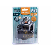 Extol - LED celna lampa sa senzorom LED/3W/3xAAA žuta/siva
