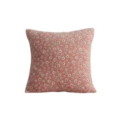 Dvostranska prevleka za vzglavnik DUO SENSE DAISELLE 45x45 cm mikropliš/flanel, roza