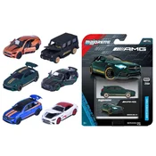 Autícko Mercedes-AMG Deluxe Majorette kovové 6 rôznych druhov so zberatelským boxom dlžka 7,5 cm 1:64 od 3 rokov MJ2101000