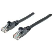Intellinet Cat6, CCA, U/UTP, PVC, RJ45, 1m, crni