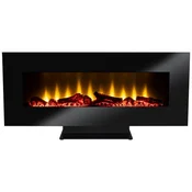 HOME Kamin, električni, 1800W, LED svjetlo, daljinski upravljač - FKK 24