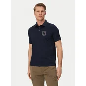 Aeronautica Militare Polo majica 261PO1917UJ00682 Mornarsko modra Regular Fit