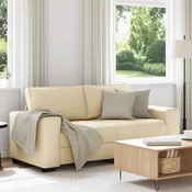 Dvosjed Kauc Krem 180x77x82 cm Tkanina
