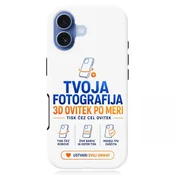 Ovitek po meri 3D Mat (iPhone 16)
