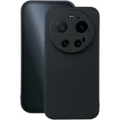 Silikonski ovitek za Xiaomi 17 Ultra - mat liquid črn