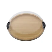 Serving board, with lid, bamboo, 35.5cm - Farberware