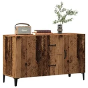Vidaxl Komoda starinski les 100x36x60 cm inženirski les