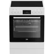 Beko Elektricni šporet FBE67300WD, 66l, Beli