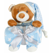 Cangaroo Baby cebe 90-75cm sa plišanom igrackom addie bear blue ( CAN1671 )