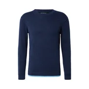 SCOTCH & SODA Pulover Neps mornarska/svetlo modra