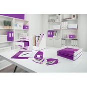Leitz Komplet mini sešivalnikov in luknjačev. WOW - vijolična