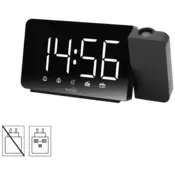 home Sat sa alarmom i projektorom, LED zaslon, FM radio - LTCRP03
