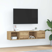 TV ormarici 2 kom artisan hrast 60x31x25,5 cm konstruirano drvo