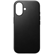 Nomad Modern Leather case, black - iPhone 16 (NM01851585)