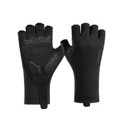 INF Kolesarske rokavice pol prstov, zračne z 5mm SBR blazinico Black L, (5000324363)