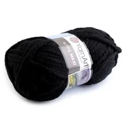 Pletena preja Alpine maxi 250 g - (661) črna