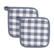 Bombažne kuhinjske rokavice v kompletu 2 ks Gingham – Tiseco Home Studio