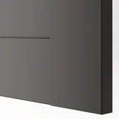 BERGSBO Vrata, tamnosiva, 50x195 cm