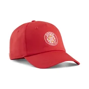 PUMA Girona F.C. ftblEssentials Cap, Accessories, Red/White, OSFA