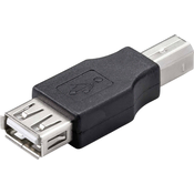 Renkforce Renkforce USB 2.0 adapter [1x ženski konektor USB 2.0 tipa A - 1x moški konektor USB 2.0 tipa B] RF-4613072, (20428680)