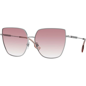 Burberry BE3143 10058D ONE SIZE (61) Srebrna/Roza