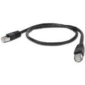 GEMBIRD UTP kabl CAT 5e sa konektorima, 3m, crni (PP12-3M/BK)