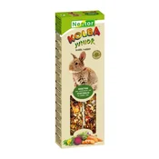 Nestor Štapici za mlade kunice GKR-J 263, Povrce i bilje, 115 g, 10 Komada