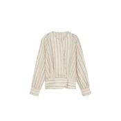 Scalpers Bluza ecru/črna
