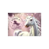PP ovitek z zaponko A5, Believe in Unicorns