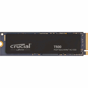SSD Crucial T500 2TB M.2 2280 PCI-E x4 Gen4 NVMe (CT2000T500SSD8)