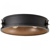 Brilliant - Plafonsko svetlo ZOIS, 2x E27 (max. 28 W), 230 V, precnika 42 cm, crna