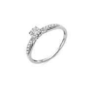 DIAMANT LETERNEL Prstan srebrna
