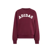 adidas Jopa Adidas Damskie 3-Stripes Crew KU0328 Siva Loose Fit