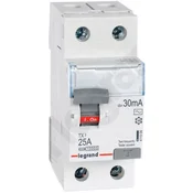 LEGRAND P302 2P 25A 30MA diferencialno varovalko TIP AC TX3